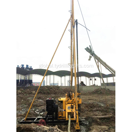 Drill Rig XY-100m hydraulic portable water boring drilling rig Manufactory